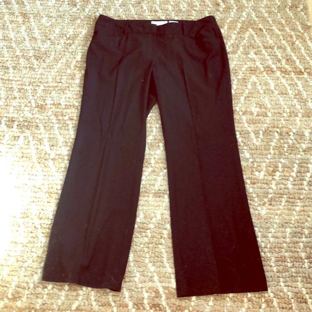 Michael by Michael Kors Gramercy Fit Black Slacks